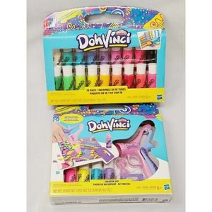 PlayDoh DohVinc Set & 18 Pack Drawing Compound